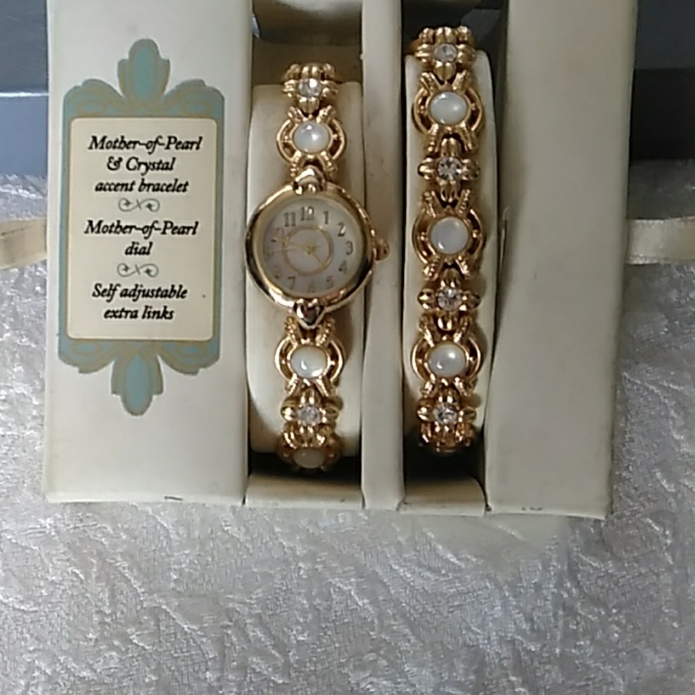 Watch and matching bracelet